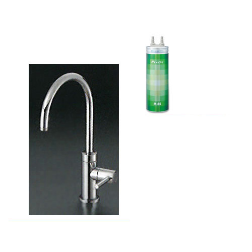 【新品未使用】メイスイ ビルドイン浄水器 M-85FA メイスイ ビルトイン浄水器切替式混合水栓（カートリッジ付） 【M-85