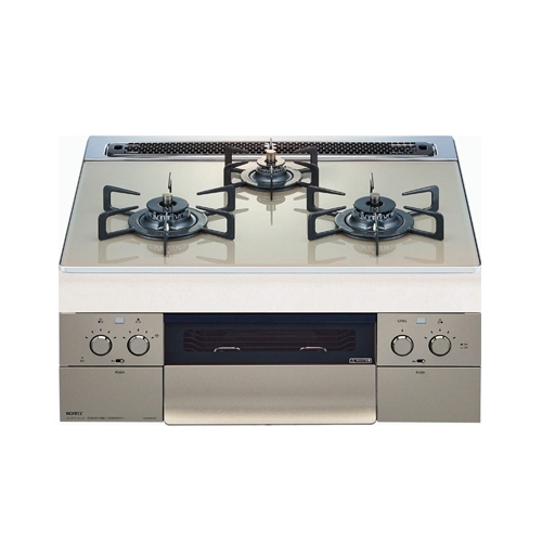 ノーリツ ピアット ビルトインガスコンロ N3WS5PWAS6STE-LPG