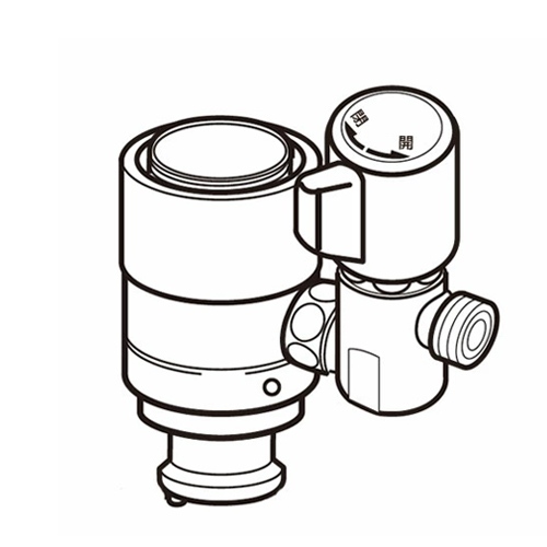 24時間以内発送　新品未使用【NSP-SXP8】分岐水栓(ナニワ製作所) ナニワ製作所 分岐水栓 NSP-SXP9 | ビルトイン食洗機(食器洗い乾燥機