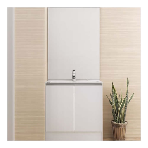 パナソニック 洗面化粧台 XGQC75D4KJFHW+GQC75C1SM 【省エネ】 | 洗面