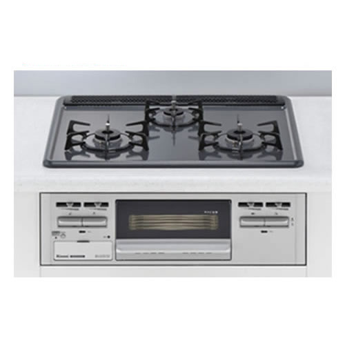 ガスコンロ3口　リンナイ　RB32AM4H2S リンナイ メタルトップ ビルトインガスコンロ RB32AM4H2S-VW-13A