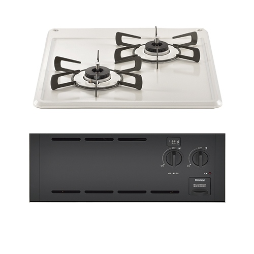 リンナイ コンパクトシリーズ 45cmビルトインコンロ RBT2K3H3SAB-13A