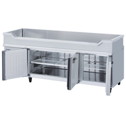 ホシザキ テーブル型冷蔵庫 舟形シンク付コールドテーブル Gタイプ