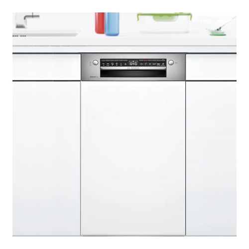 ●u.ボッシュ/BOSCH セット品番【SPI4HMS016-WH】マットホワイト面材+巾木セット ビルトイン食器洗い乾燥機 ドア面材付きタイプ 余熱乾燥方式 幅45cm ボッシュ スタンダードシリーズ 海外製食器洗い乾燥機 SPI4HMS016-WH