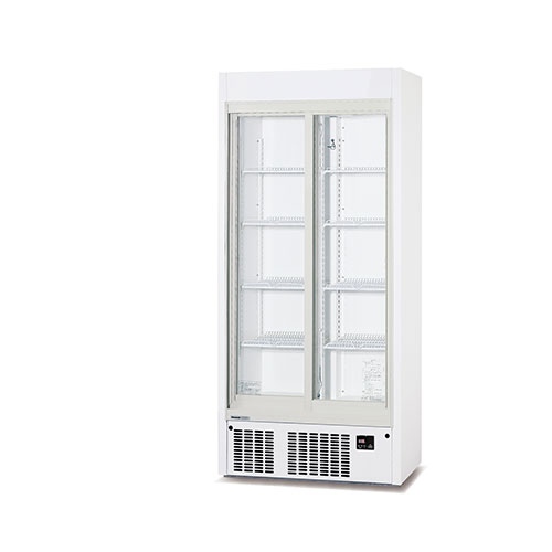 パナソニック冷蔵ショーケースSRM-RV319SC幅900奥行450高さ1900 パナソニック リーチインショーケース スリム壁面タイプ 業務用機器