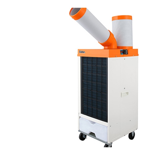 スイデン 洗練型クールスイファン1口自動首振りタイプ スポット