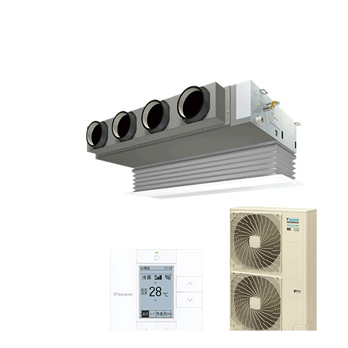 ●ダイキン 業務用エアコン【SSRB140C】フレッシュホワイト 天井埋込カセット形 ビルトインHiタイプ ペア 5馬力 ワイヤード 三相200V FIVE STAR ZEAS ダイキン FIVE STAR ZEAS 業務用エアコン SSRB140C-W | エアコン設置