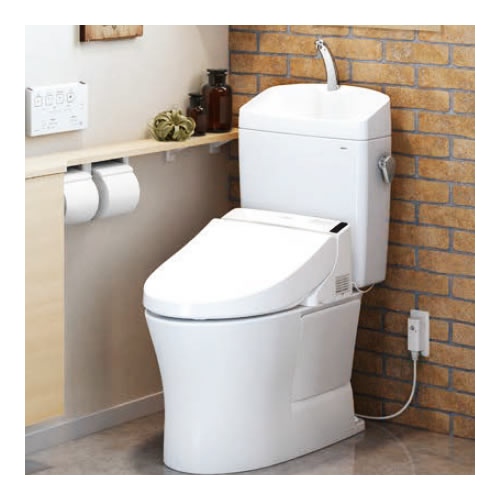 TOTO ピュアレストQR CS232B+SH232BA SC1 アイボリー TOTO ◇在庫有り！TOTO ピュアレストQR【CS232B+SH232BA】SC1パステル