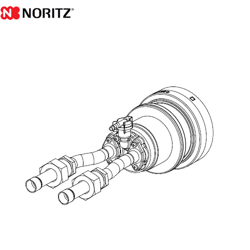 ノーリツ マイクロバブル用循環アダプター ガス給湯器部材 ロー付接続（内径φ12.8）ストレート型 品名コード：0707488  ≪MB2-1-SS≫