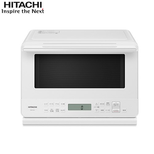 日立 オーブンレンジ らくメンテ 総庫内容量：27L（ワイド＆フラット庫内）  ホワイト ≪MRO-F6CA(W)≫