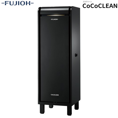 富士工業 CoCoCLEAN Basic Line 空気清浄機 回転ディスク方式 適用床面積の目安：～51m2（31畳）  マットブラック ≪OSMCO-S03TBK≫
