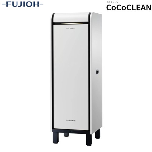 富士工業 CoCoCLEAN Basic Line 空気清浄機 回転ディスク方式 適用床面積の目安：～51m2（31畳）  マットホワイト ≪OSMCO-S03TW≫