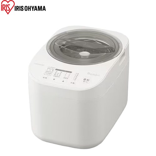 アイリスオーヤマ 家庭用精米機 銘柄純白づき精米機 精米機 精米方式：かくはん式 精米容量：1～5合（0.18L～0.9L）  アイボリー ≪RCI-C5-C≫