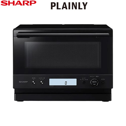 シャープ オーブンレンジ PLAINLY オーブンレンジ 23L（1段調理）  ブラック ≪RE-WF236-B≫