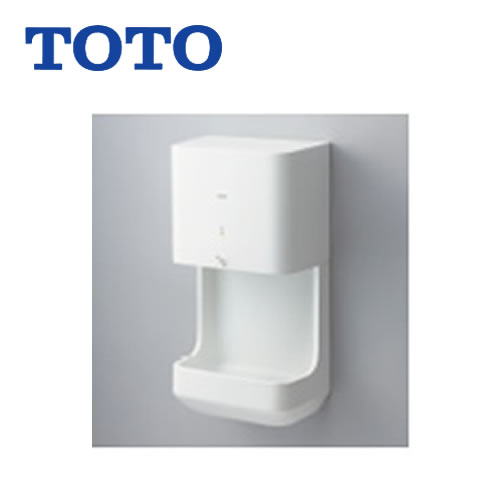 TOTO ハンドドライヤー クリーンドライ 高速タイプ PTCヒーター 100V ホワイト 【送料無料】≪TYC320W≫