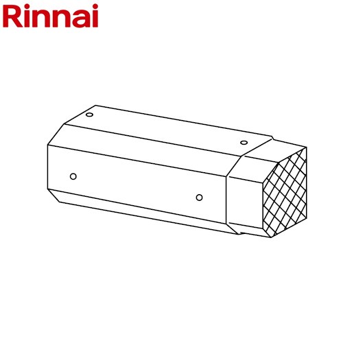 リンナイ 側方排気アダプタ ガス給湯器部材 品名コード：24-1952  ≪WOP-3305G≫